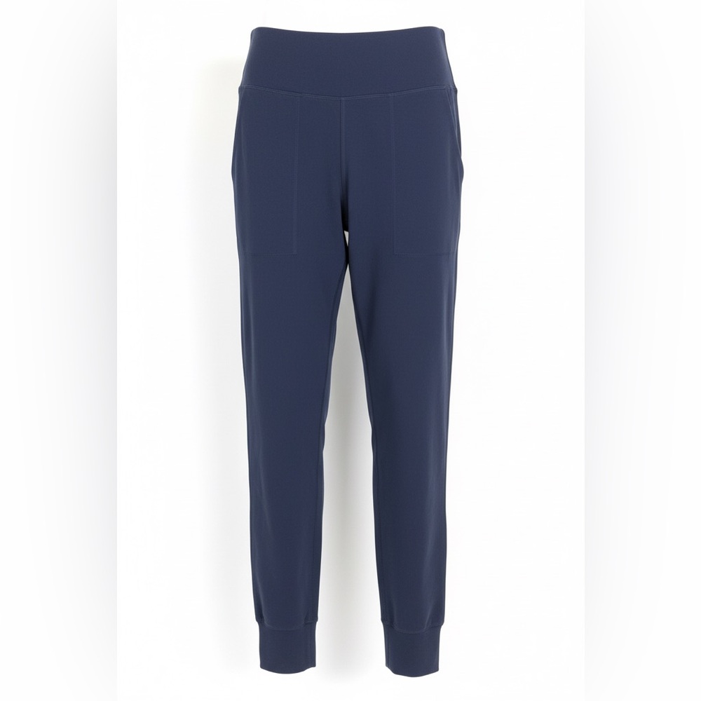 Women's Navy Ankle-Length Performance Pants